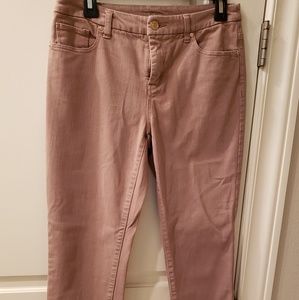 Chico's Girlfriend ankle jeans.